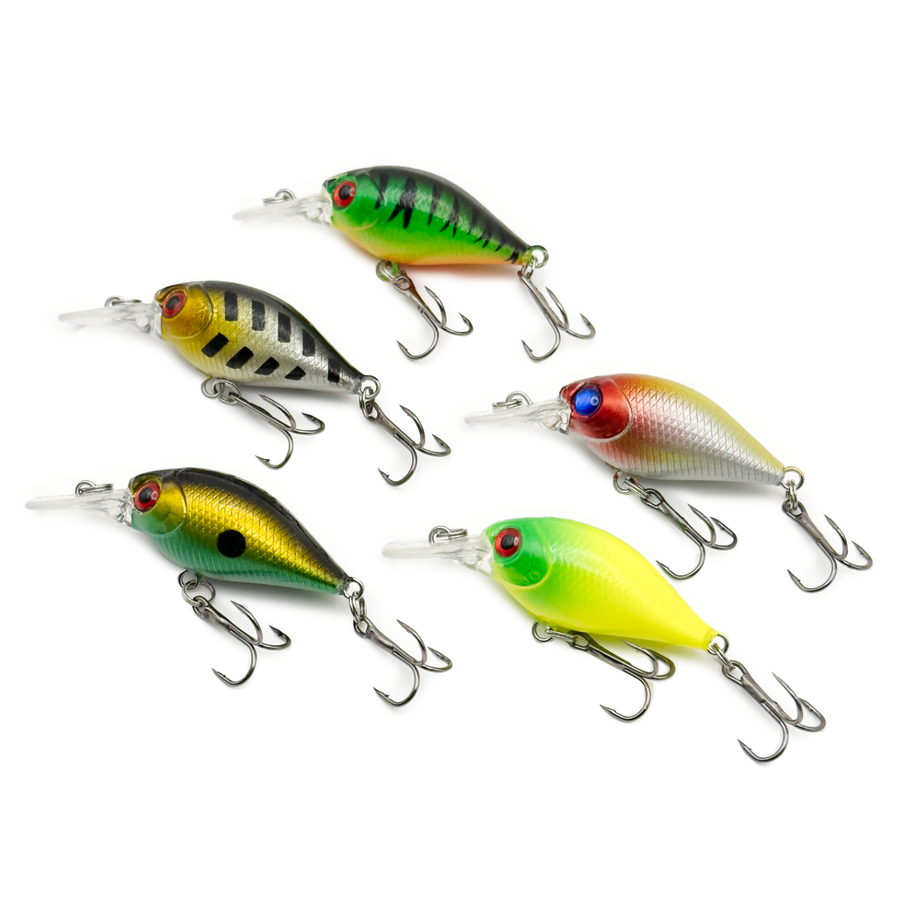 Norrfjord Crankbait Wobbler 5-pack - Bild 2